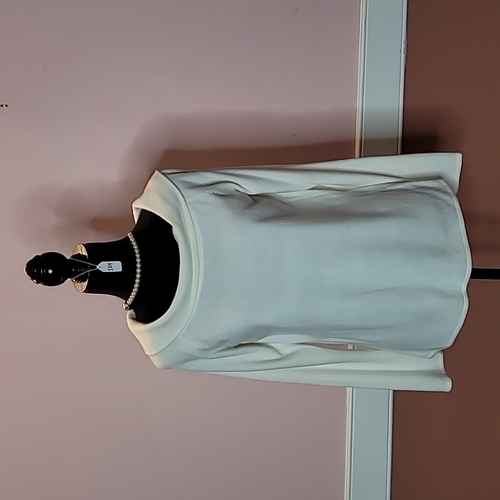 Ladies white sweater
